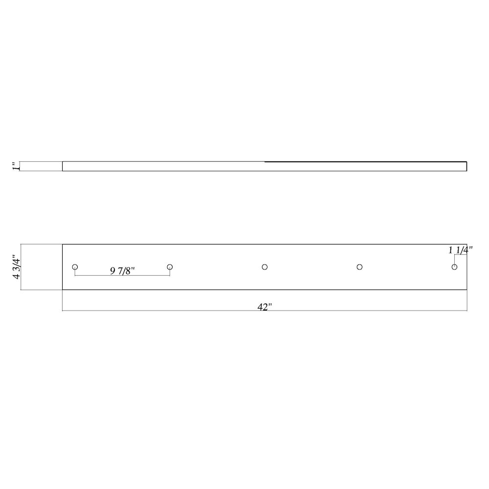 Z-Lite 5 Light Ceiling Plate