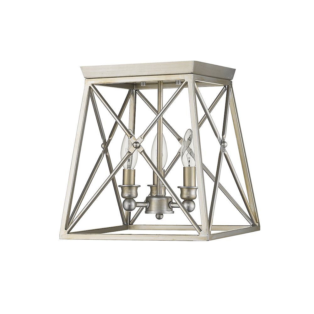 Z-Lite 3 Light Flush Mount