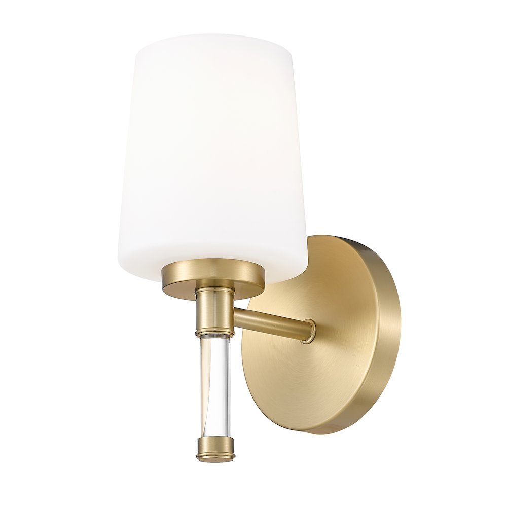 Z-Lite 1 Light Vanity, Modern Gold