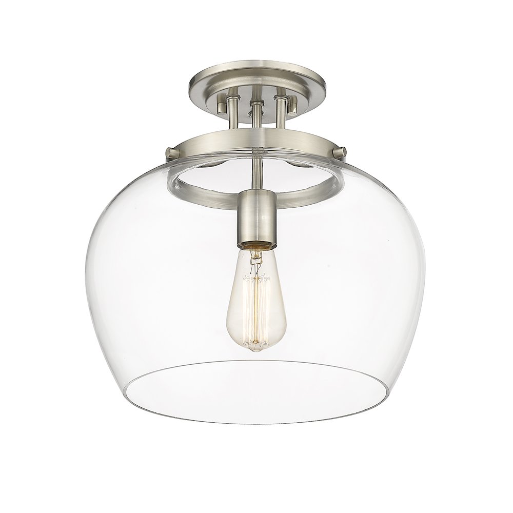 Z-Lite 1 Light Semi Flush Mount