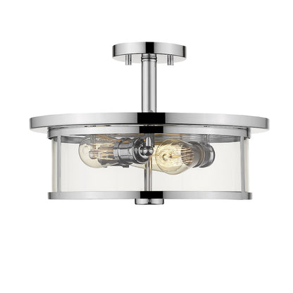 Z-Lite 3 Light Semi Flush Mount