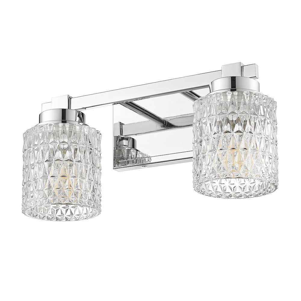 Z-Lite 2 Light Vanity, Chrome