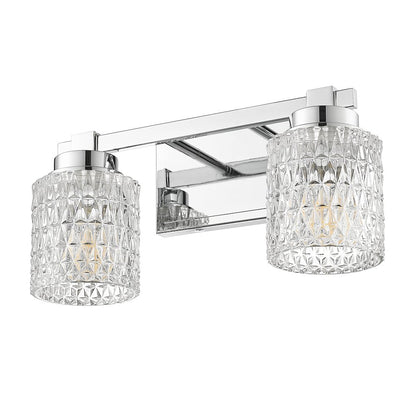Z-Lite 2 Light Vanity, Chrome