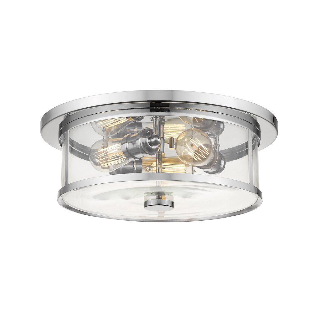 Z-Lite 3 Light Flush Mount