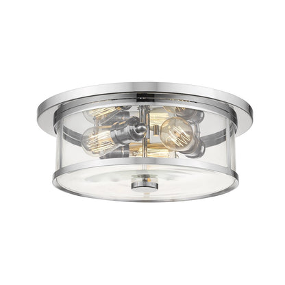 Z-Lite 3 Light Flush Mount