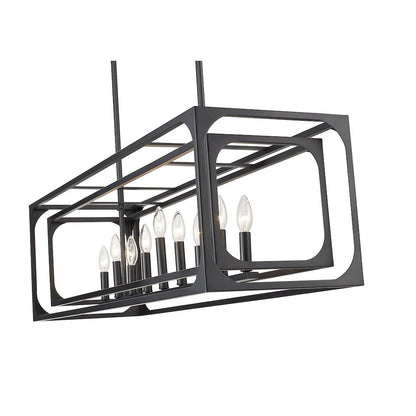 Z-Lite 9 Light Linear Chandelier