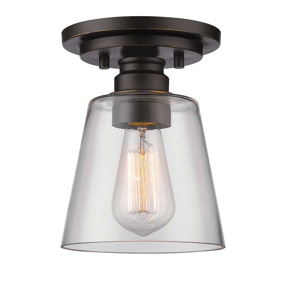 Z-Lite 1 Light Flush Mount