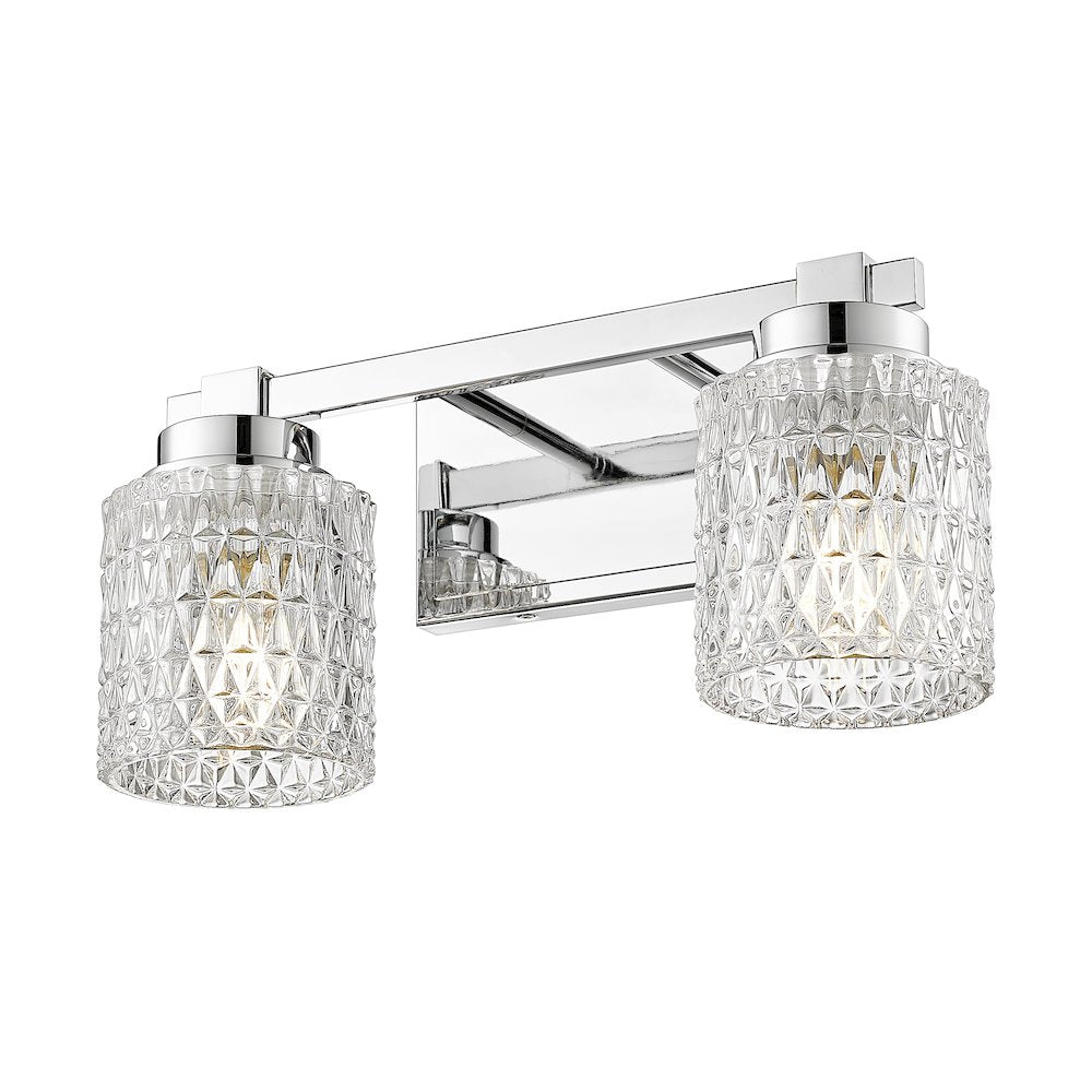 Z-Lite 2 Light Vanity, Chrome