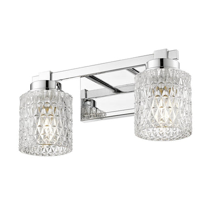 Z-Lite 2 Light Vanity, Chrome