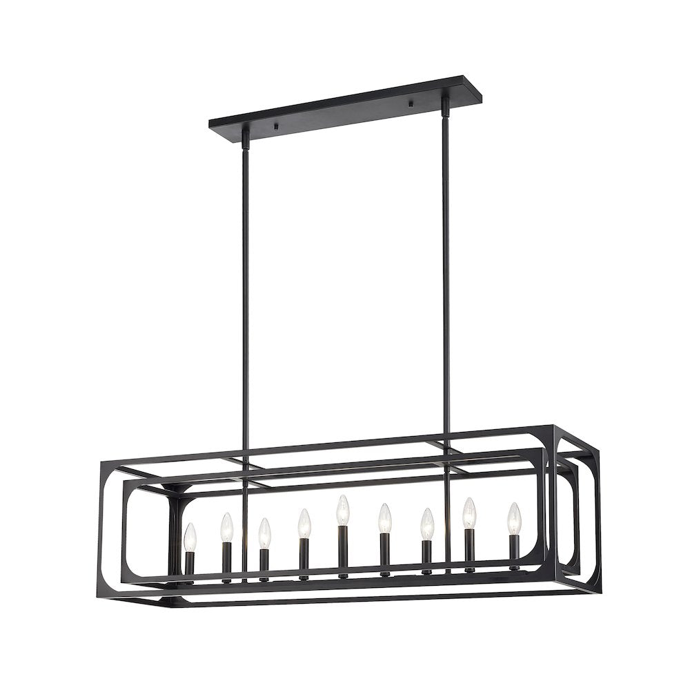 Z-Lite 9 Light Linear Chandelier