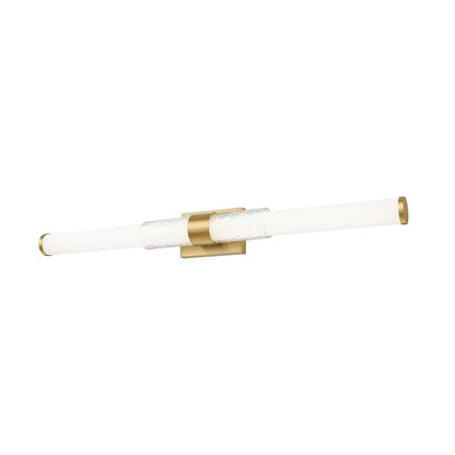 Z-Lite Egon 1 Light Vanity in Modern Gold color, Steel frame