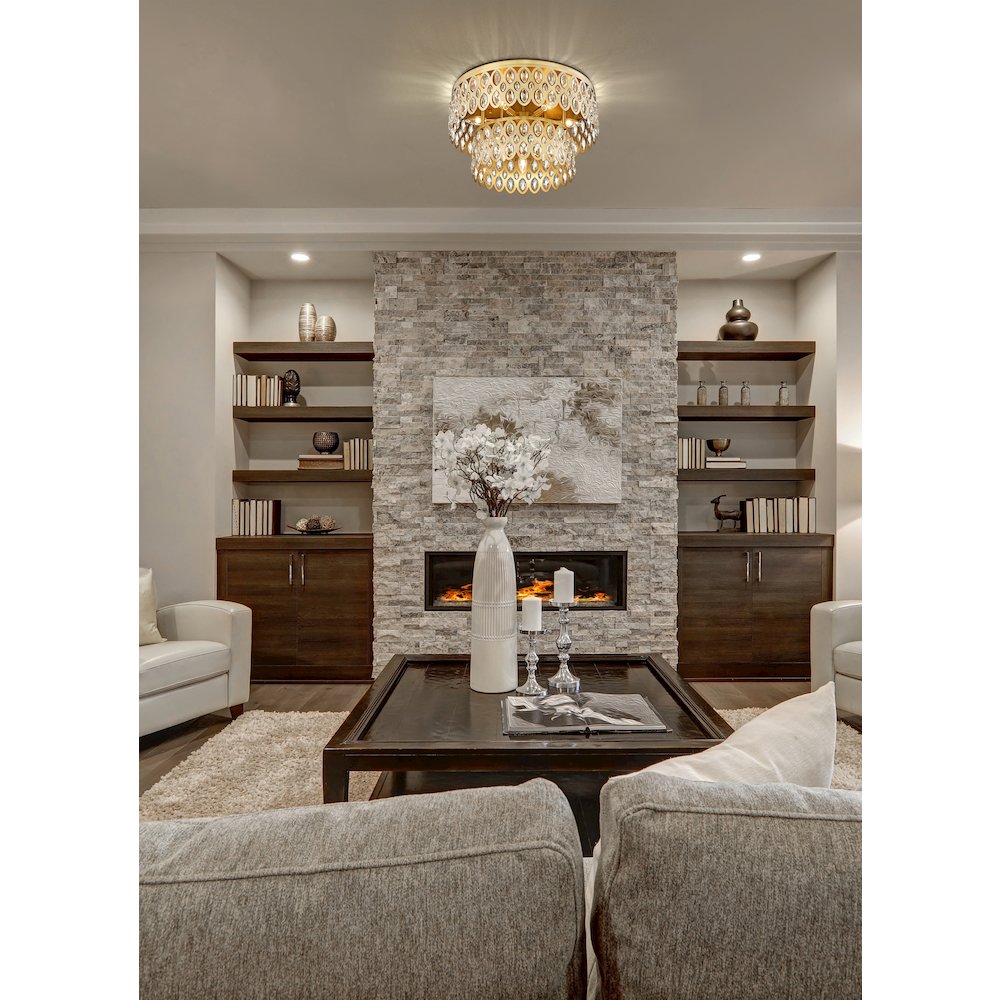 Z-Lite 9 Light Flush Mount