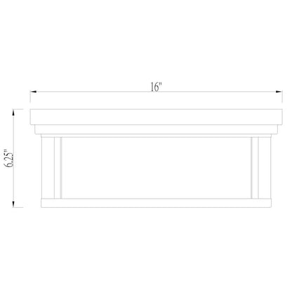 Z-Lite 3 Light Flush Mount