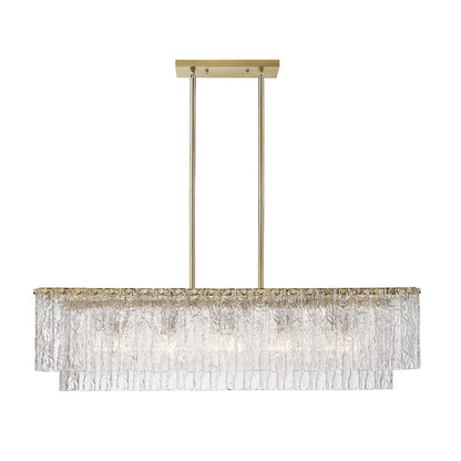 Z-Lite 5 Light Linear Chandelier