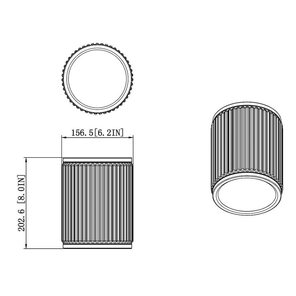 Z-Lite 1 Light Flush Mount
