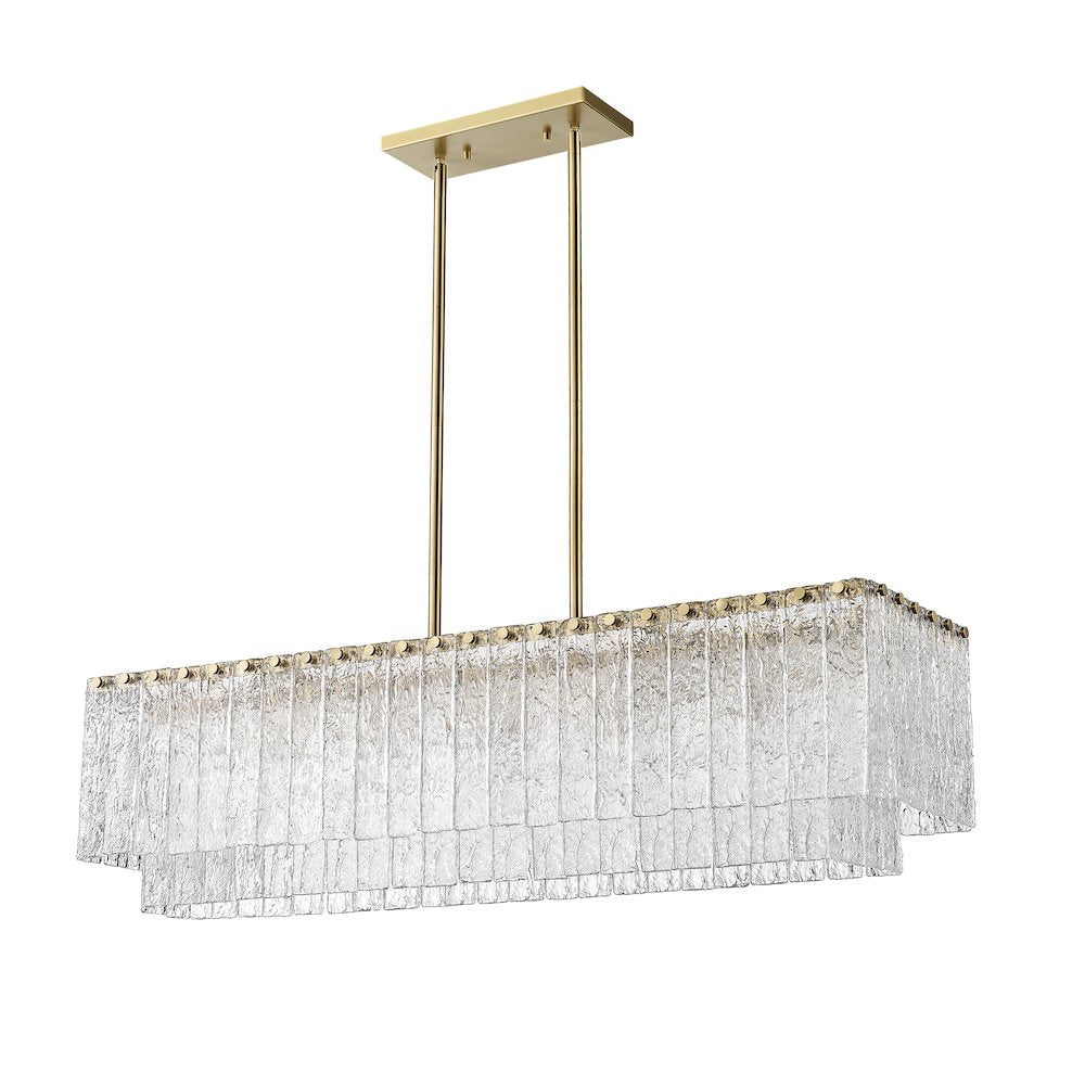 Z-Lite 5 Light Linear Chandelier