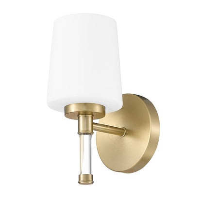 Z-Lite 1 Light Vanity, Modern Gold