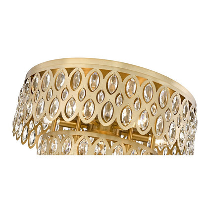 Z-Lite 9 Light Flush Mount
