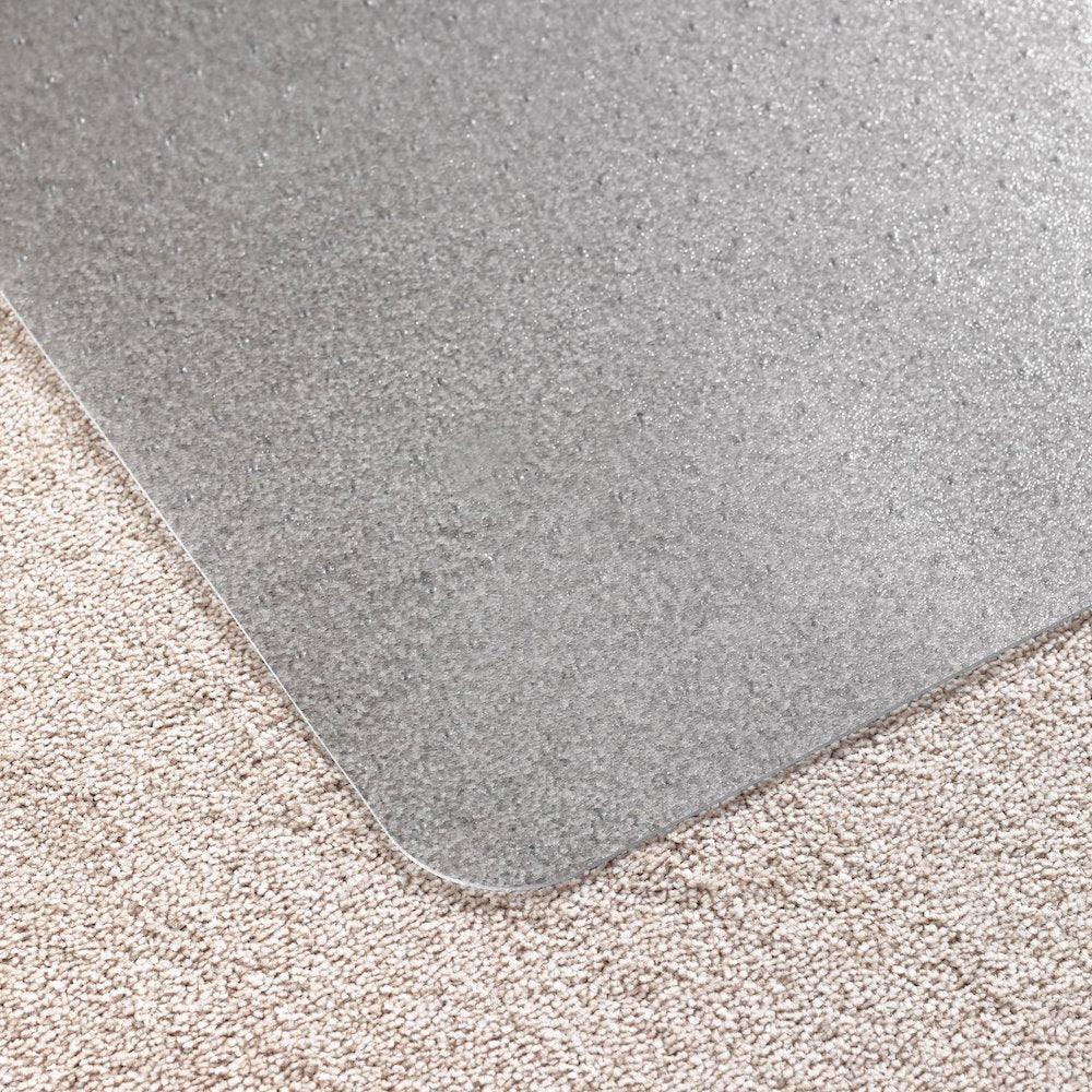 Computex® Anti-Static Vinyl Lipped Chair Mat for Carpets up to 3/8" - 36" x 48"