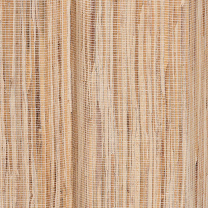 Janeth Bohemian Woven Grasscloth End Table