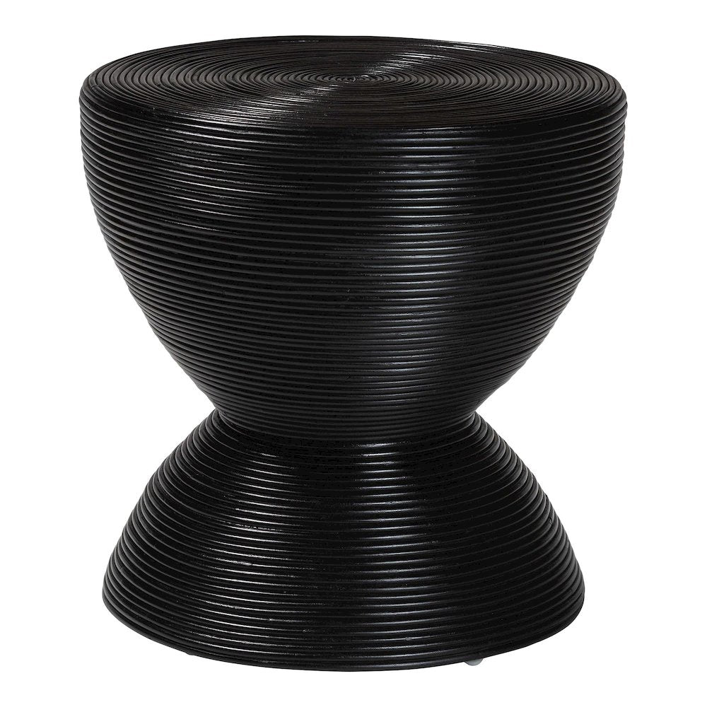 Tokyo Laminated Natural Rattan Side Table