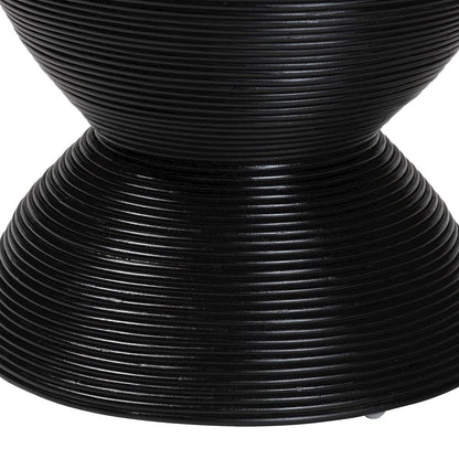 Tokyo Laminated Natural Rattan Side Table