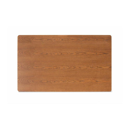 Leather Upholstered and Walnut Brown Finished Wood 4-Piece Dining Nook Set