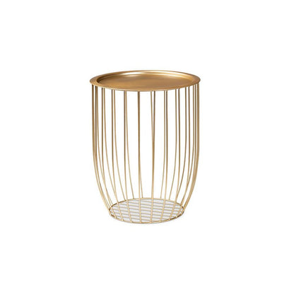 Baxton Studio Mabon Modern and Contemporary Gold Finished Metal End Table