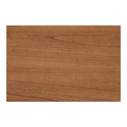 Wheatley Mid-Century Modern Walnut Brown Finished Wood Queen Size Platform Bed