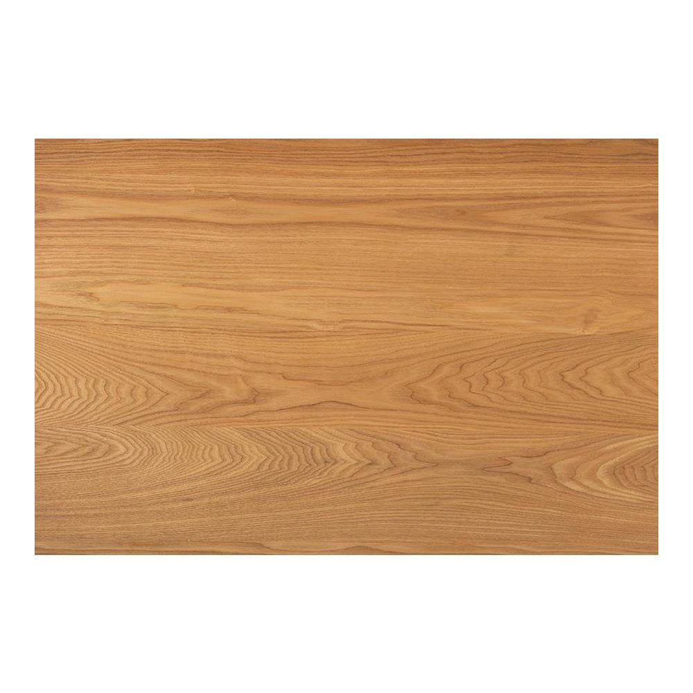 Baxton Studio Flora Mid-Century Modern Natural Oak Finished Wood Dining Table