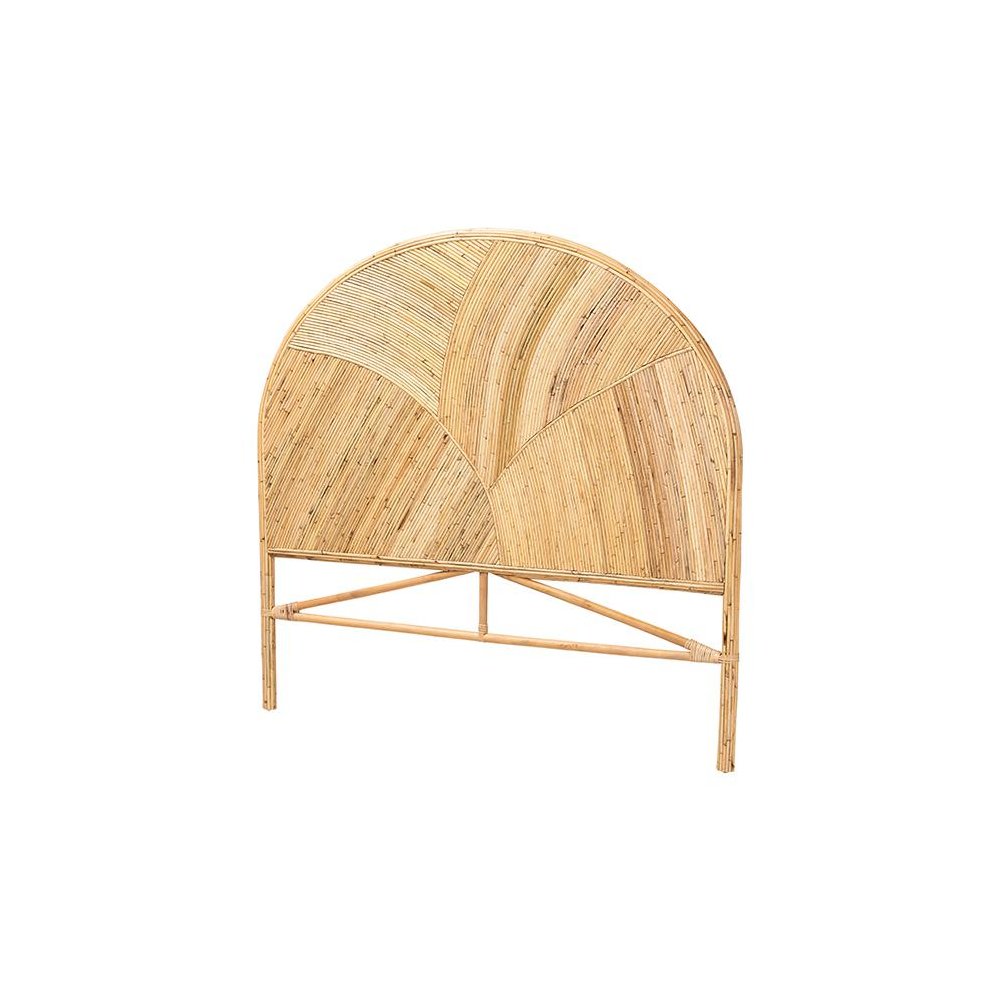 Seana Bohemian Honey Rattan King Size Standalone Headboard