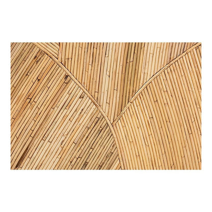 Seana Bohemian Honey Rattan King Size Standalone Headboard