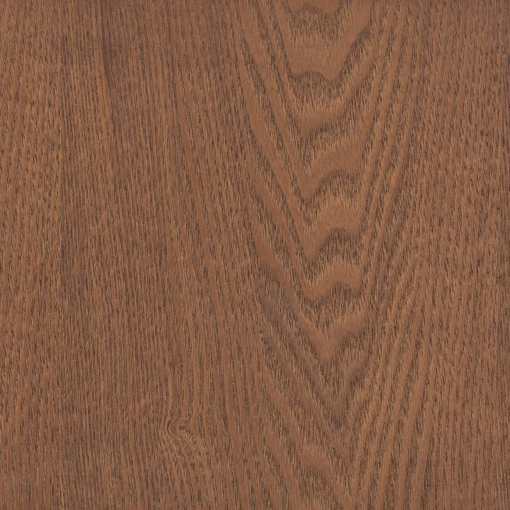 Ash Walnut Finished Wood and Rattan 1-Drawer Nightstand