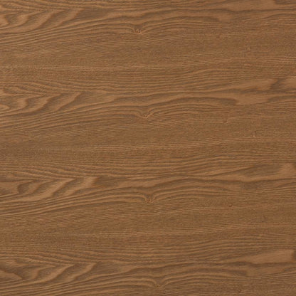 Denmark Mid-Century Modern French Oak Brown Finished Rubberwood Dining Table