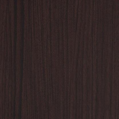 Transitional Two-Tone Black and Espresso Brown Finished Wood 2-Drawer End Table