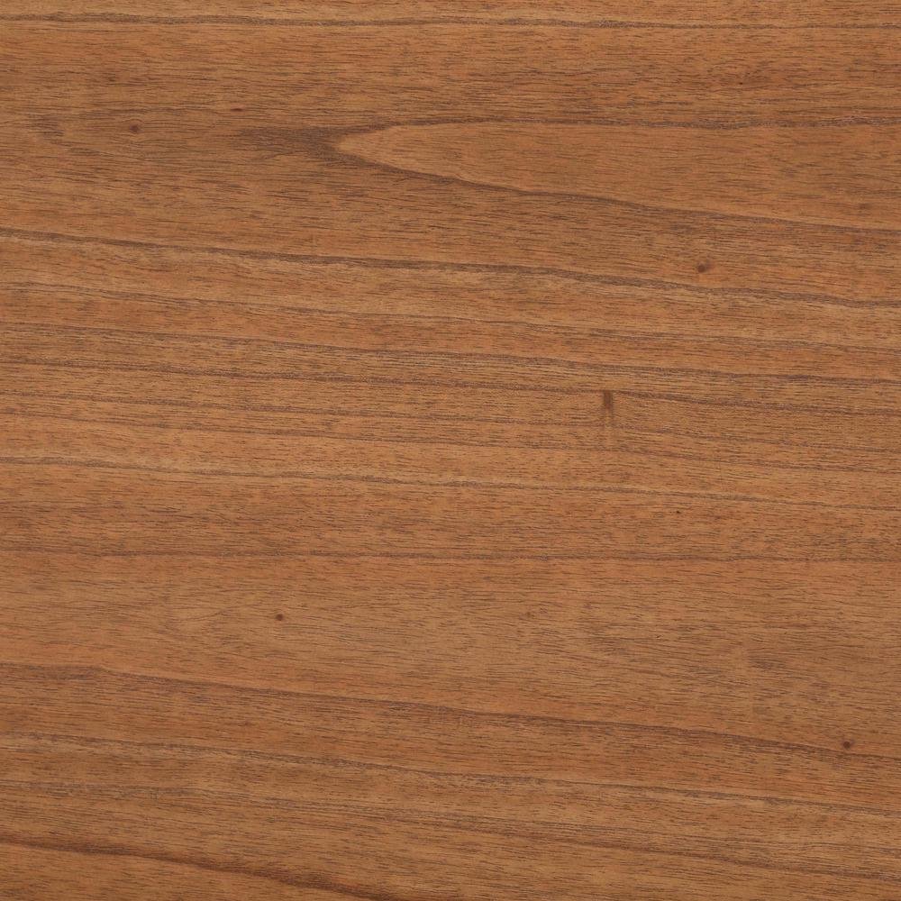 Wheatley Mid-Century Modern Walnut Brown Finished Wood Queen Size Platform Bed