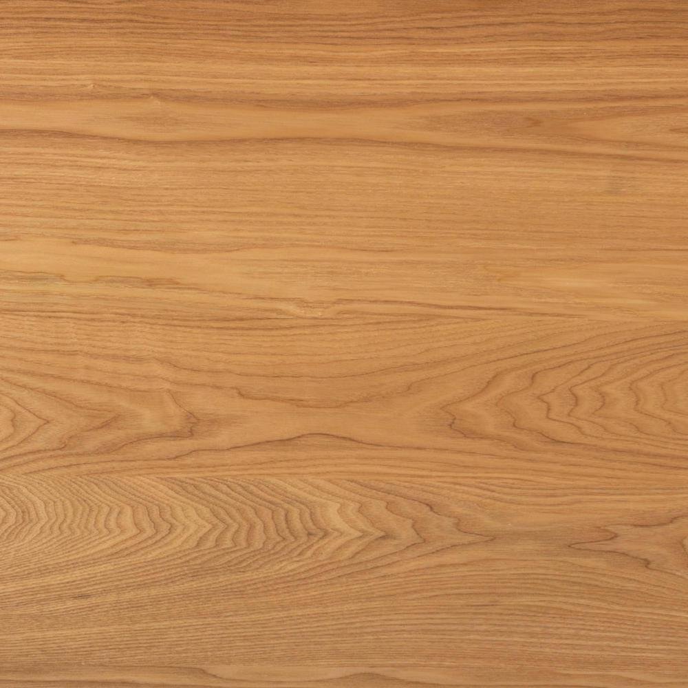 Baxton Studio Flora Mid-Century Modern Natural Oak Finished Wood Dining Table