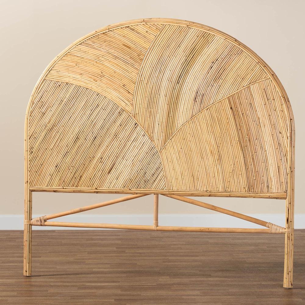 Seana Bohemian Honey Rattan King Size Standalone Headboard