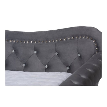 Crystal Tufted Queen Size Daybed