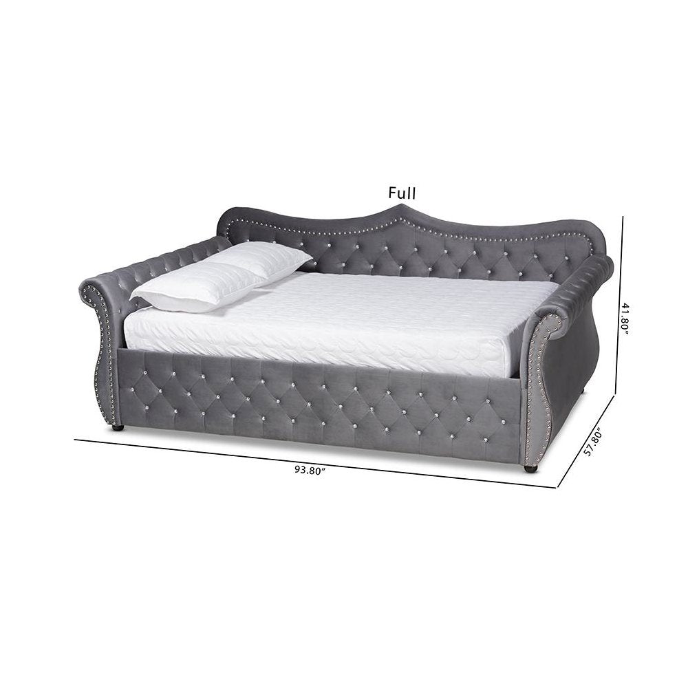 Crystal Tufted Queen Size Daybed