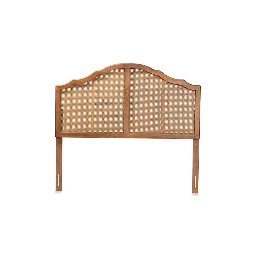 Synthetic Rattan King Size Arched Headboard