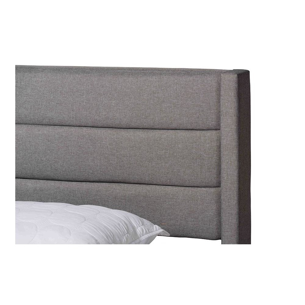 Dark Brown Finished Wood Queen Size 3-Drawer Storage Platform Bed