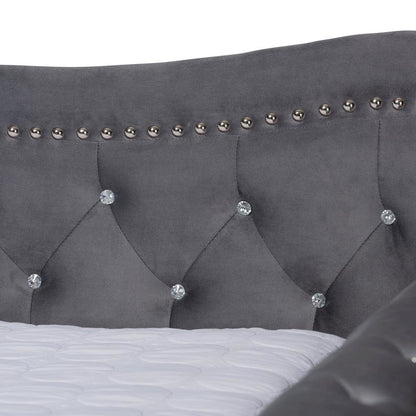 Crystal Tufted Queen Size Daybed