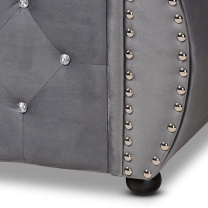 Crystal Tufted Queen Size Daybed