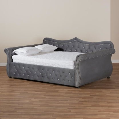 Crystal Tufted Queen Size Daybed