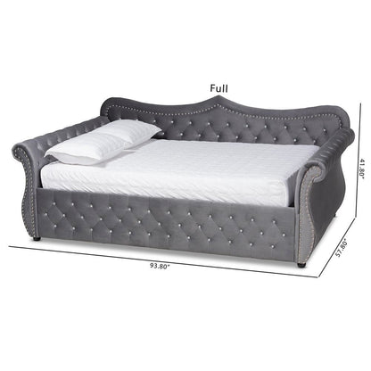 Crystal Tufted Queen Size Daybed