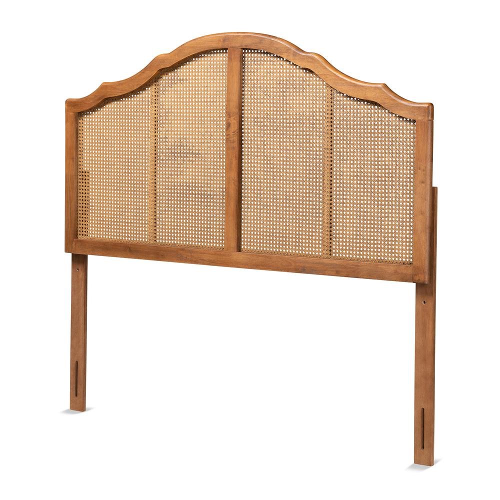 Synthetic Rattan King Size Arched Headboard