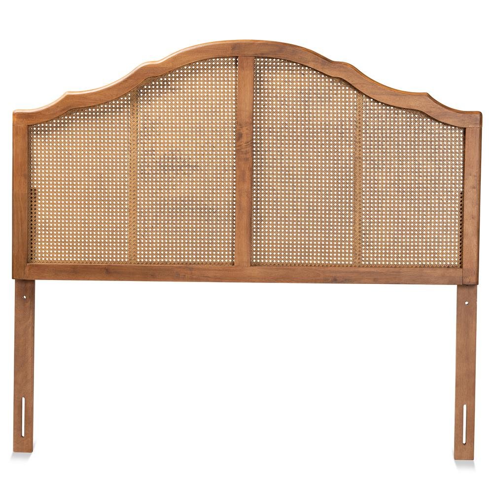 Synthetic Rattan King Size Arched Headboard