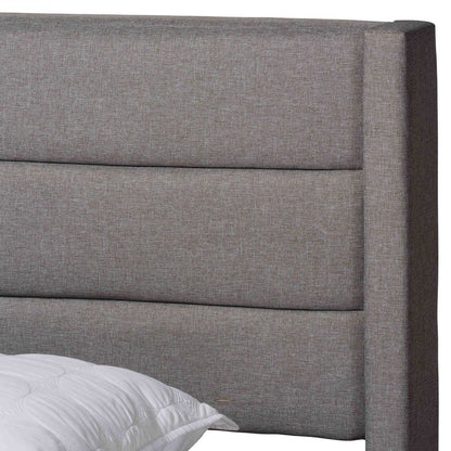 Dark Brown Finished Wood Queen Size 3-Drawer Storage Platform Bed