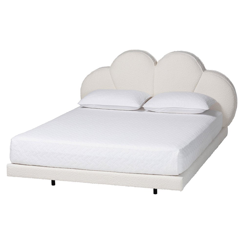 Baxton Studio Barrera Floating Platform Bed